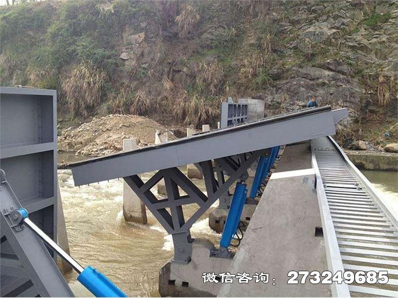汇川水力液压翻板闸门