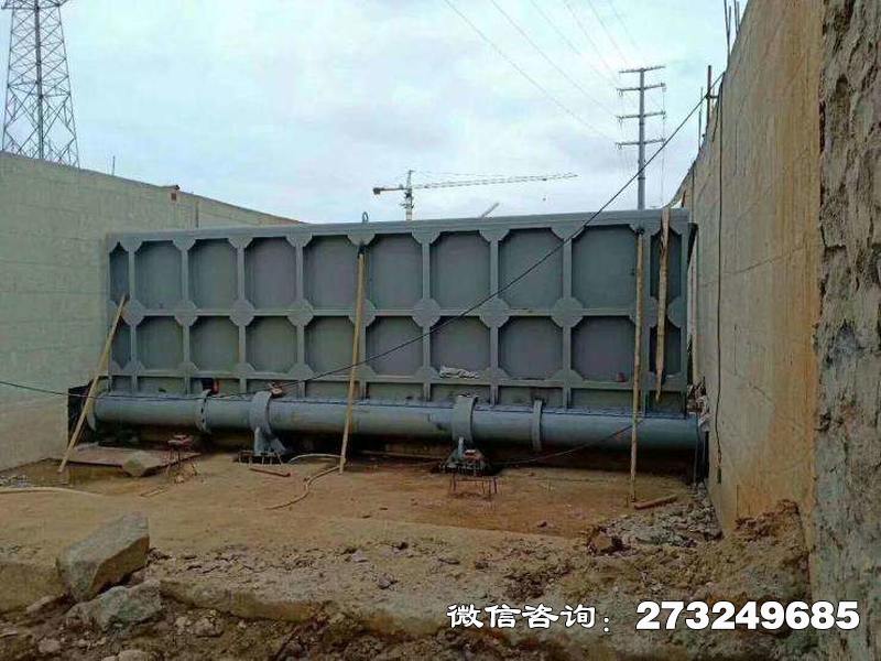 硚口液压翻板水闸门