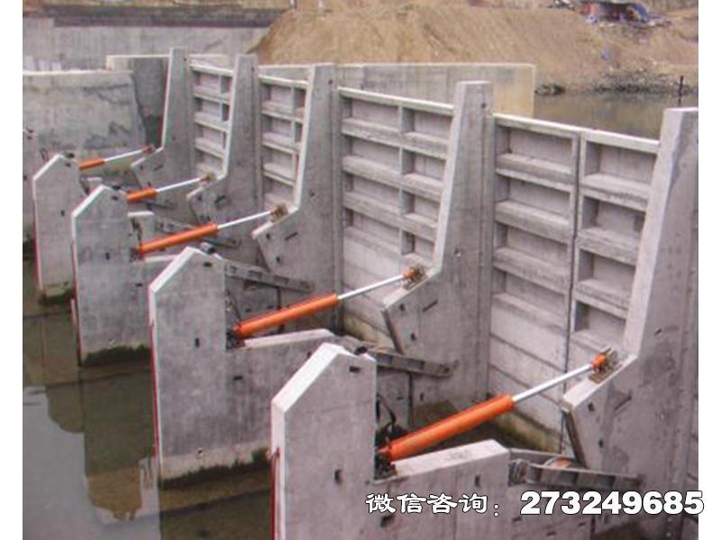 龙湾水库水电站液压闸门